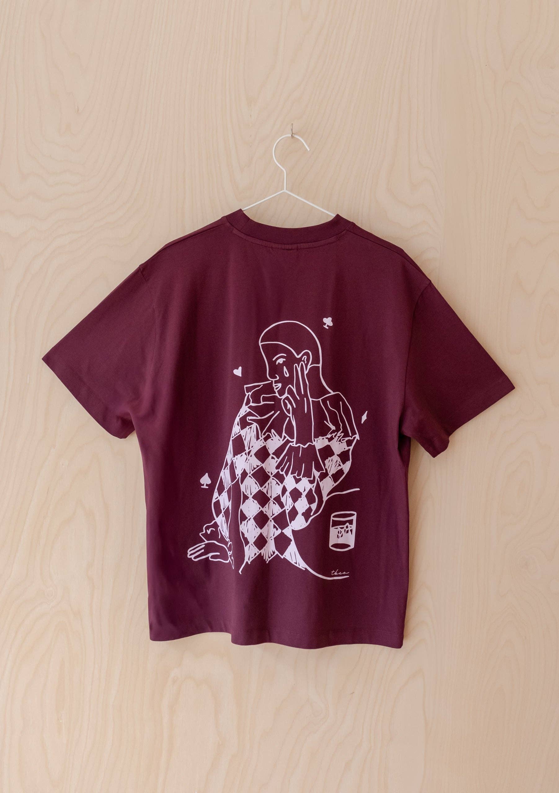 TBCo – wholesale Screen printed t-shirt – Women′s – Cotton T-Shirt in Harlequin4