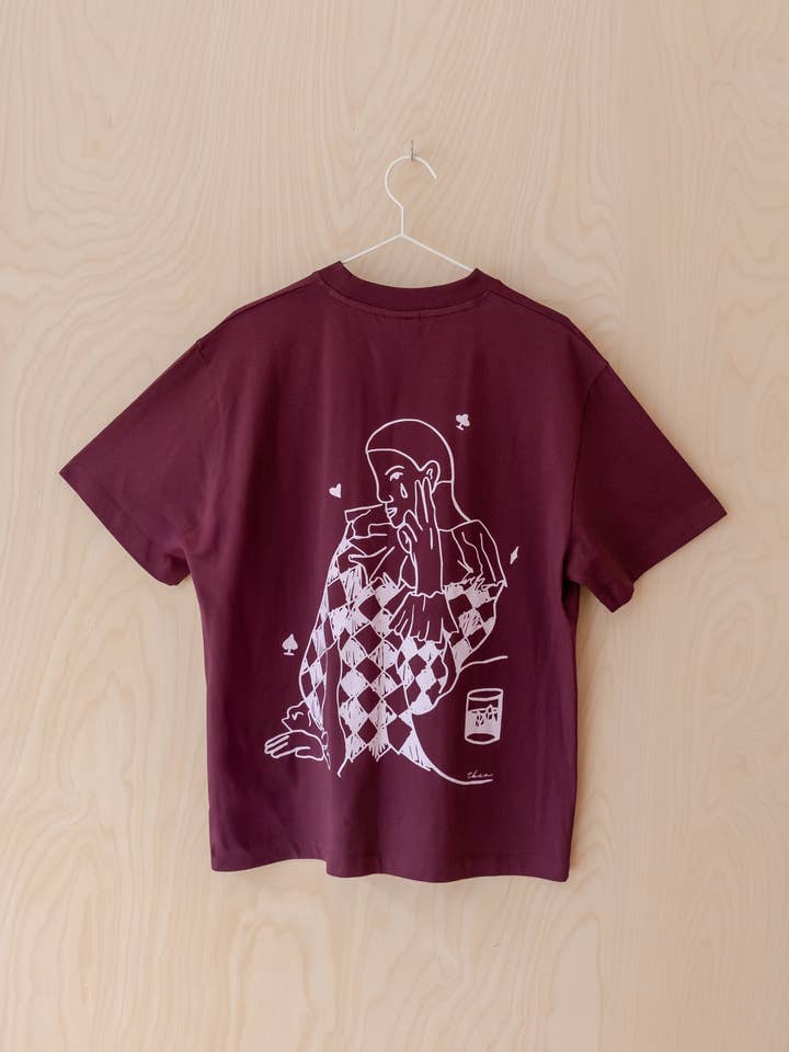 TBCo – wholesale Screen printed t-shirt – Women′s – Cotton T-Shirt in Harlequin4