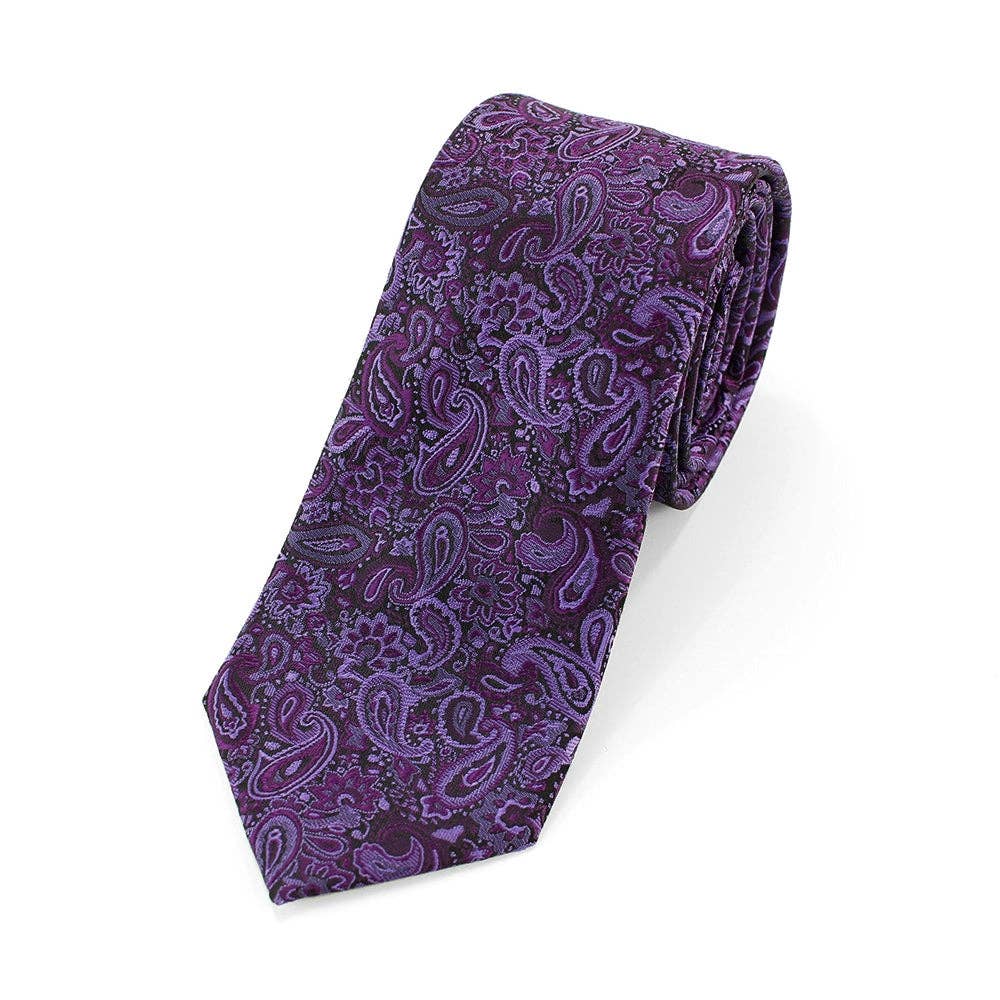 Sophos - Wholesale Necktie - Men's - Paisley Microfibre Tie2