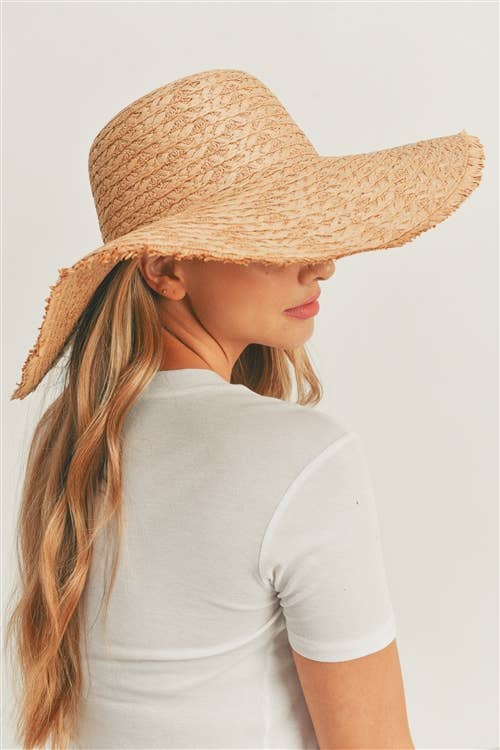 MYS Wholesale Inc - Wholesale Straw Hat - Women's - Solid Summer Floppy Sun Hat46