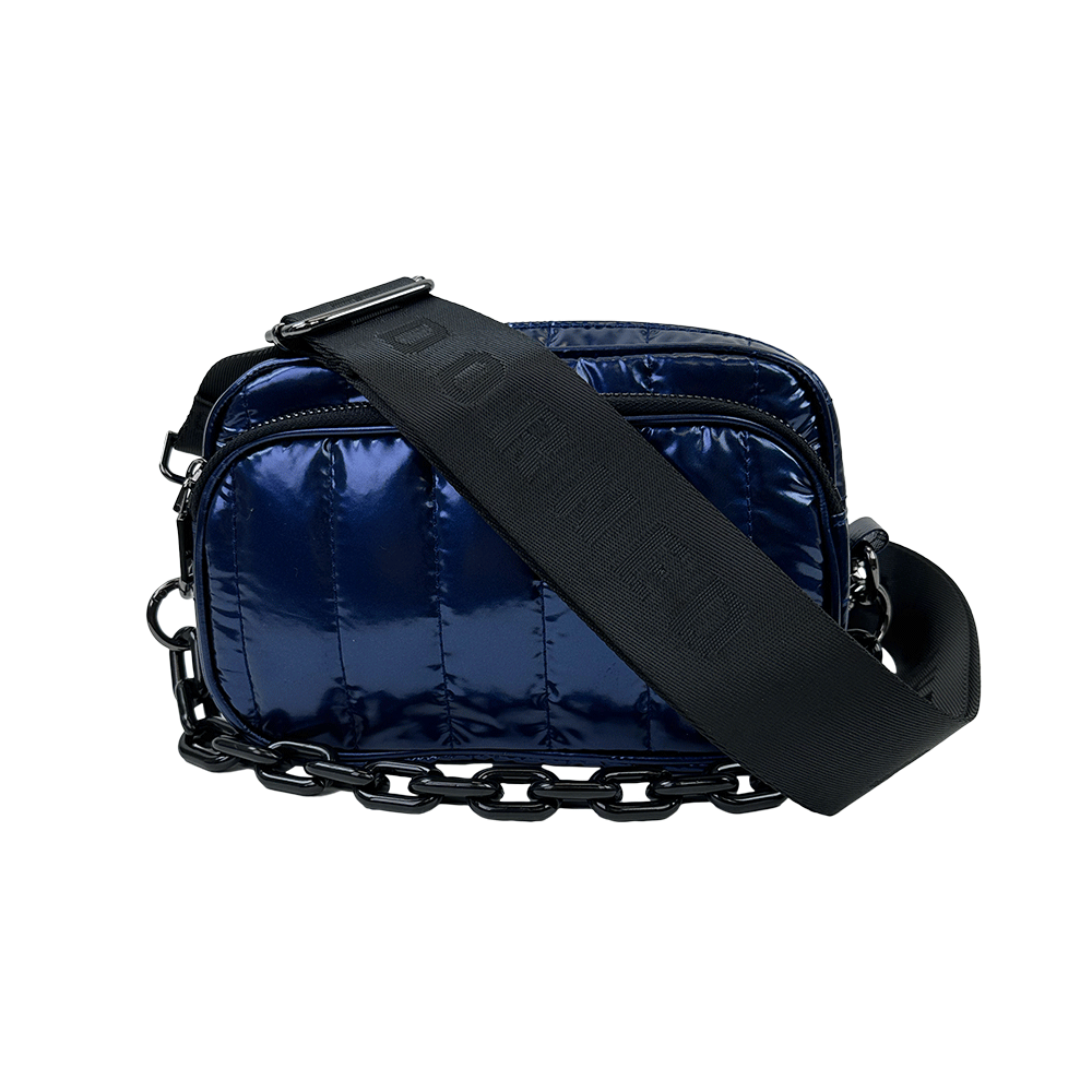 AHDORNED - Vente Sac à bandoulière – femme - Sac à bandoulière en nylon liquide matelassé Ramona1