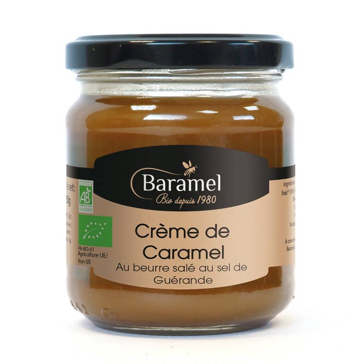Karamelcreme med saltet smør - 200 g for engroshandel hos Baramel