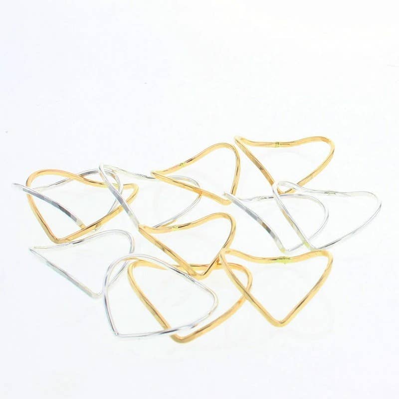 Lotus Jewelry Studio – Engroshandel Båndring – Chevron Stacking Ringe1