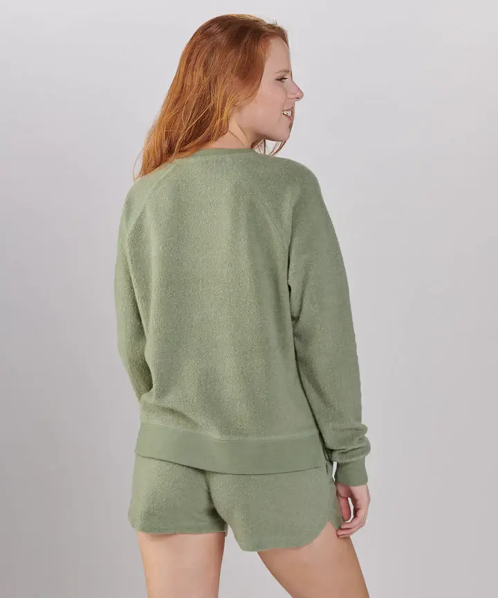 Boxercraft - Wholesale Sweatshirt - Women's - Ladies Fleece Out Crew: Solid2