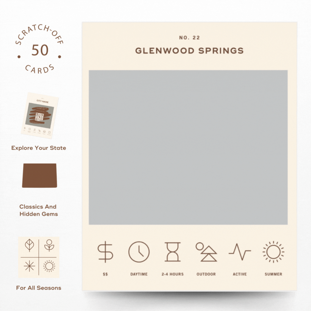 Reach International Outfitters - Wholesale Card Game - Colorado Adventure Bucket List1