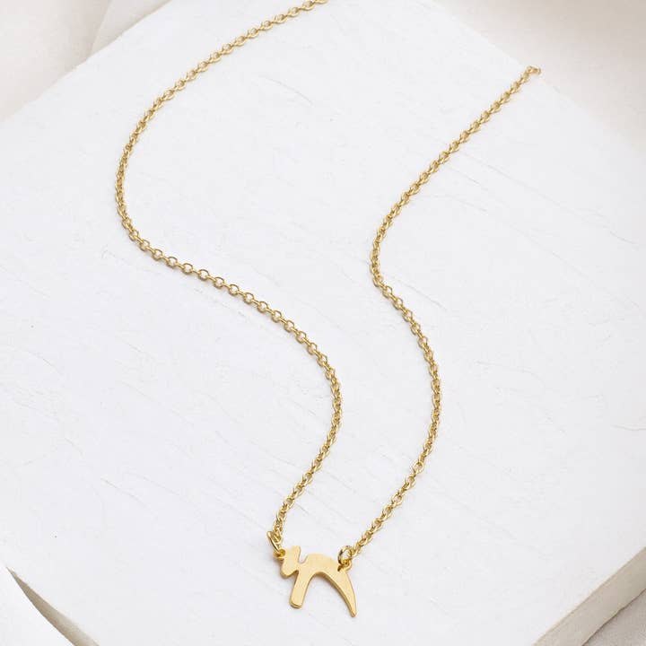 Shlomit Ofir Jewelry Design - Wholesale Pendant/Charm Necklace - Chai Necklace