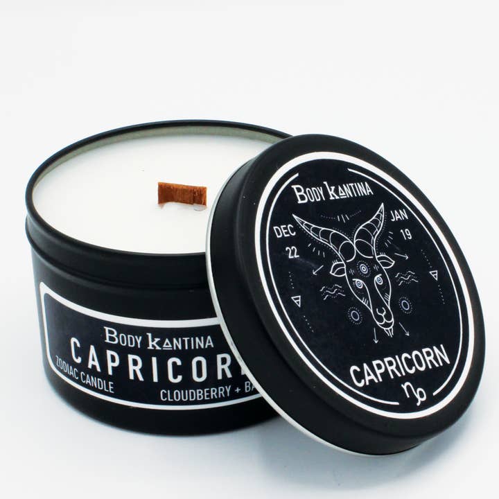 CAPRICORN ZODIAC CANDLE for wholesale by Body Kantina
