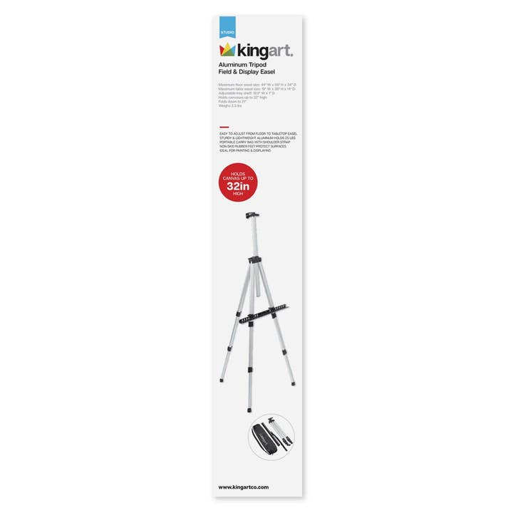 KINGART - Wholesale Easel - Aluminum Tripod Easel 66"6