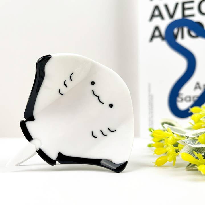 Manta Ray Hair Clip, Acetate Claw Clip for wholesale by TheDivaSoap