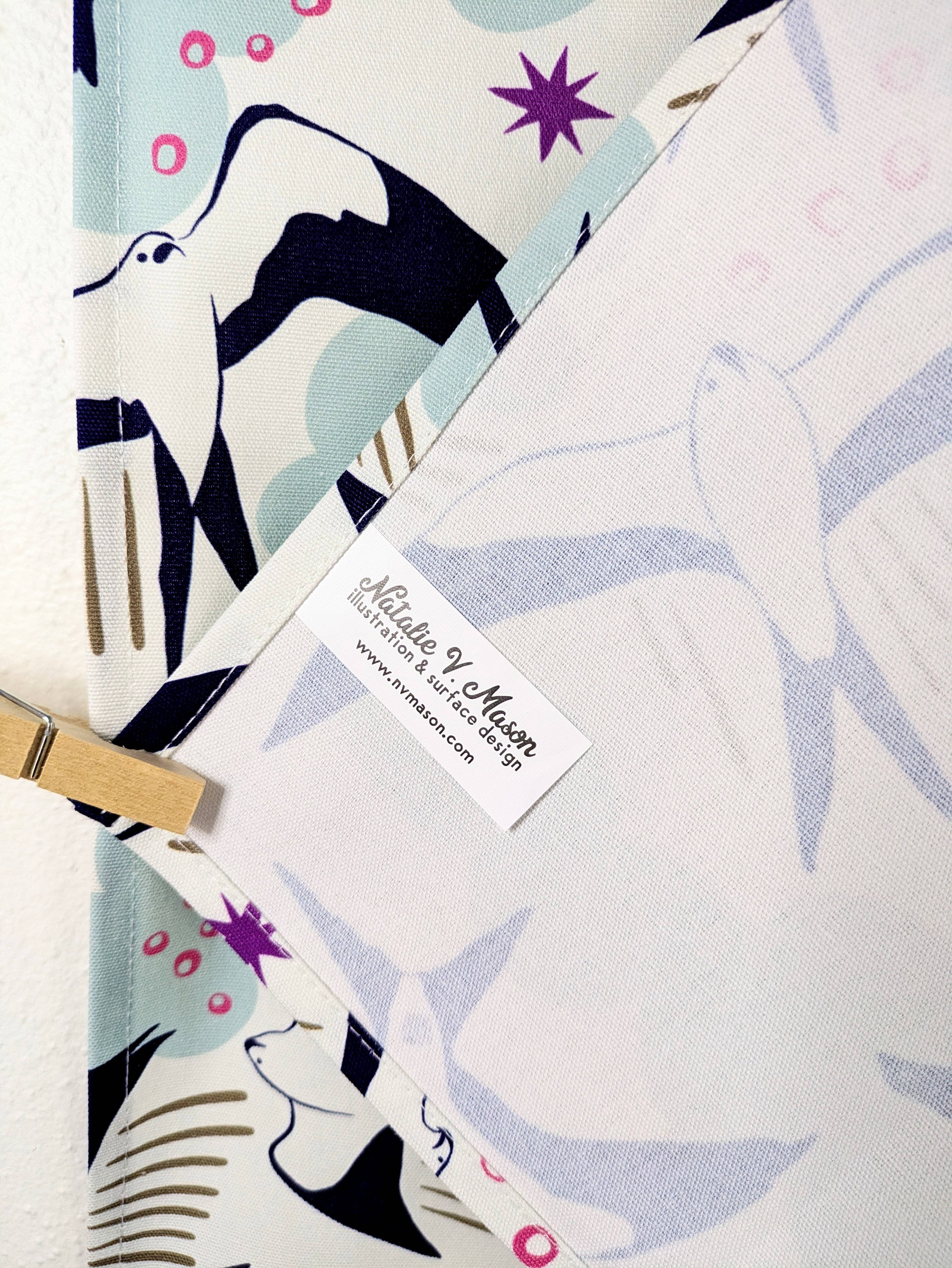 Natalie V. Mason - Wholesale Tea Towel - Dish Towel - Swallowtail Kites - Tea Towel6