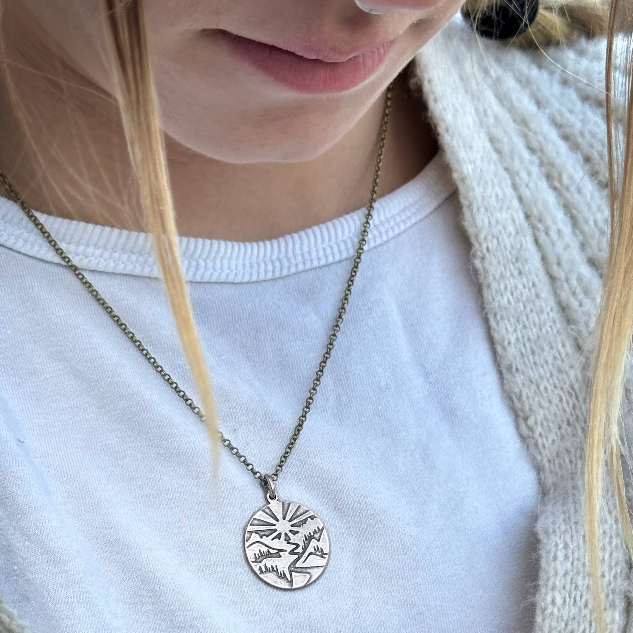 Daphne Lorna - Wholesale Pendant/Charm Necklace - Going to the Sun Necklace5