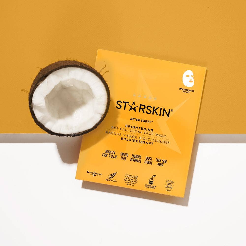 STARSKIN - Wholesale Skincare Face Mask - Brightening Sheet Face Mask – Single | After Party 2