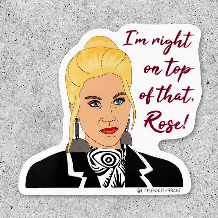 Adhesivo de vinilo Don't Tell Mom The Babysitter's Dead para venta al por mayor de Citizen Ruth