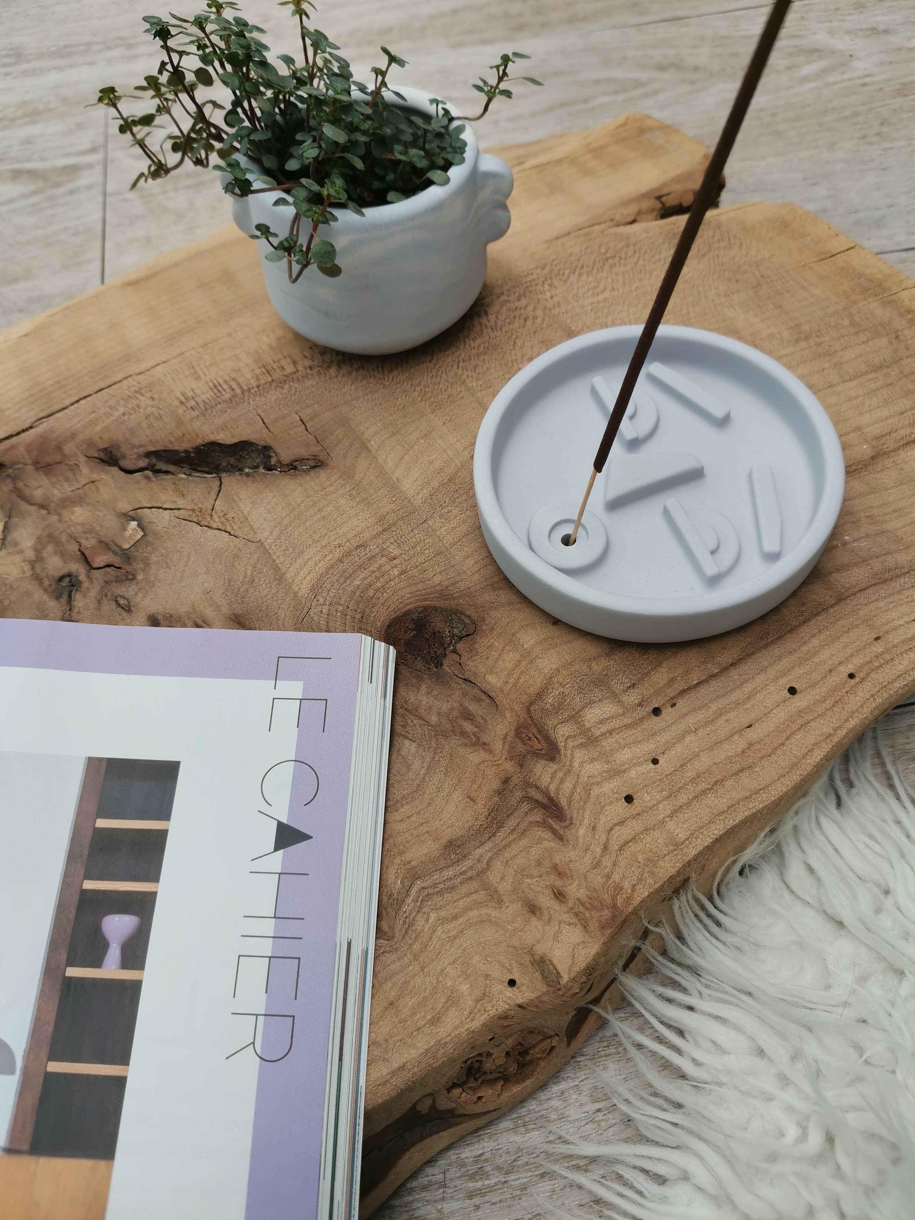 Vinci dEco - Venta al por mayor Portainciensos - Porta incienso original con forma de rostro1