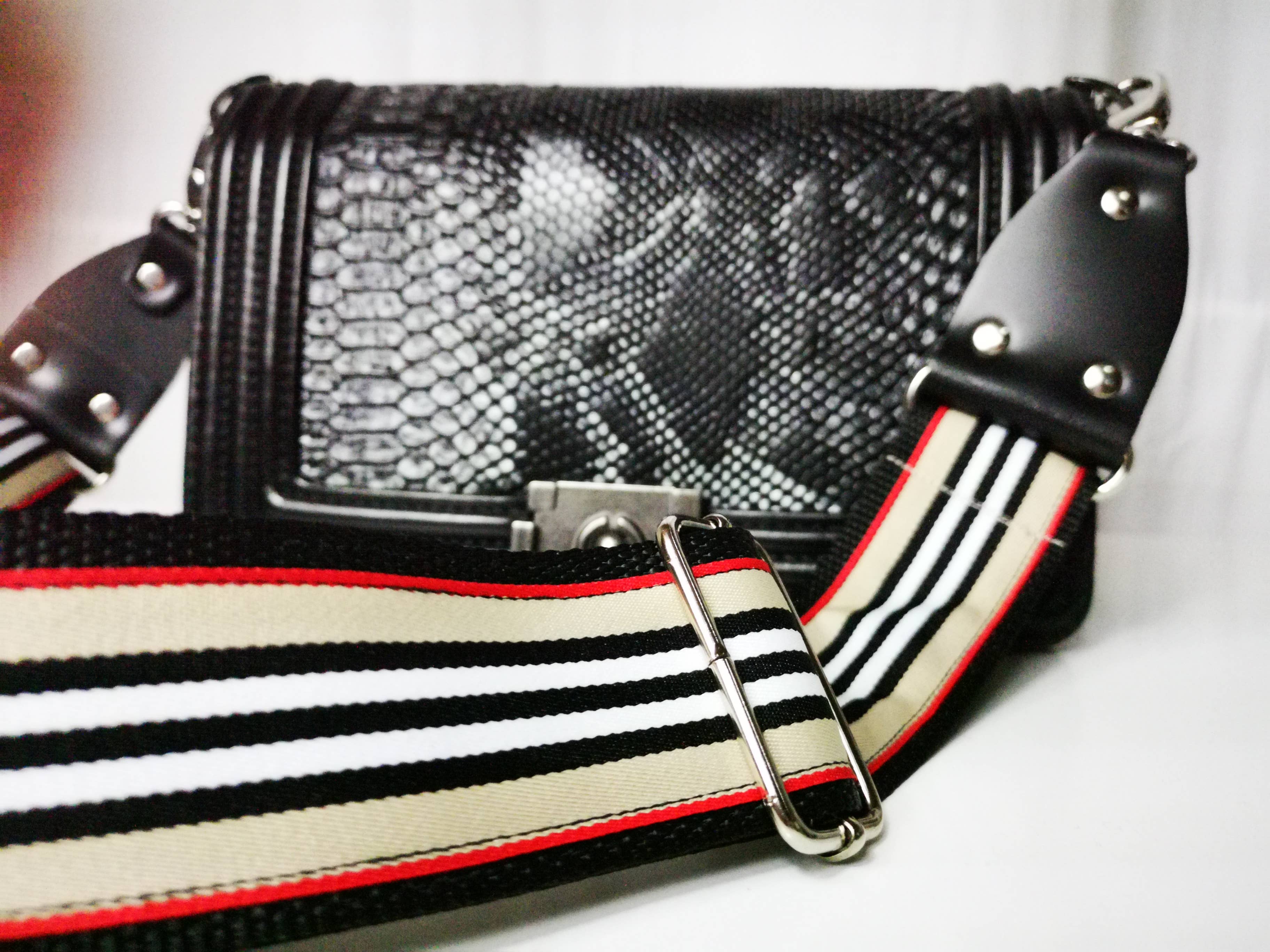 Maria's Valley – Großhandel Schulterriemen – Damen – Indie gestreifter Taschenriemen (Tasche nicht im Lieferumfang enthalten)3