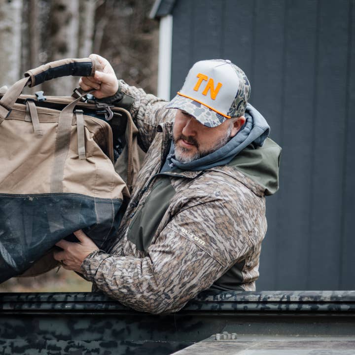 Tennessee Outfitters - Vendita all'ingrosso Cappellino da baseball - Unisex - Tennessee «TN Hat» in TENN™ Camo e grigio fumo4