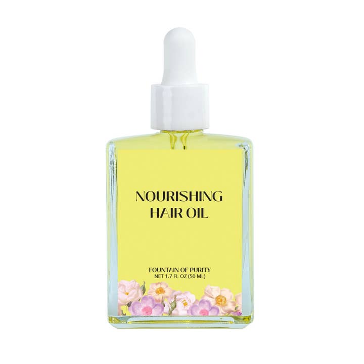 Nourishing Hair Oil for wholesale by Fountain of Purity Skin Care