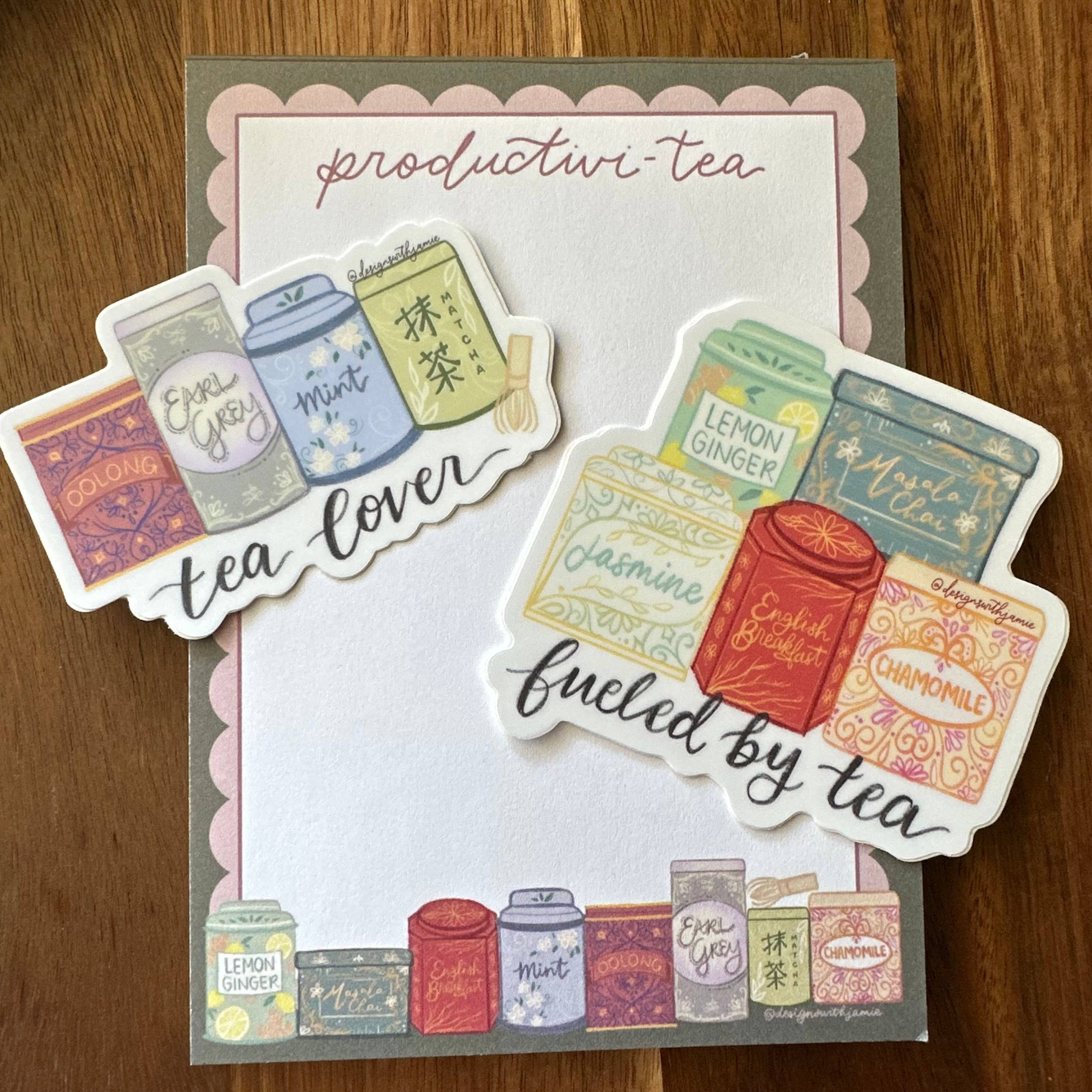 Designs with Jamie - Wholesale Notepad - Productivitea Notepad5