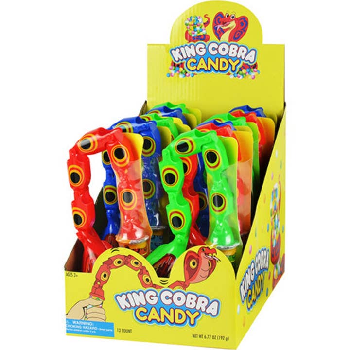 Jouet King Cobra de Koko avec bonbons 0,56 oz - 96 carats pour la vente par I Got Your Candy