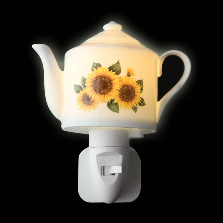 Veilleuse décorative en forme de théière pour la vente par novelty night lights