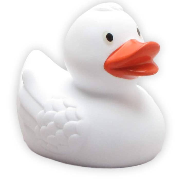 Duckshop – wholesale Bath toy – Baby – Walli white rubber duck - rubber duck