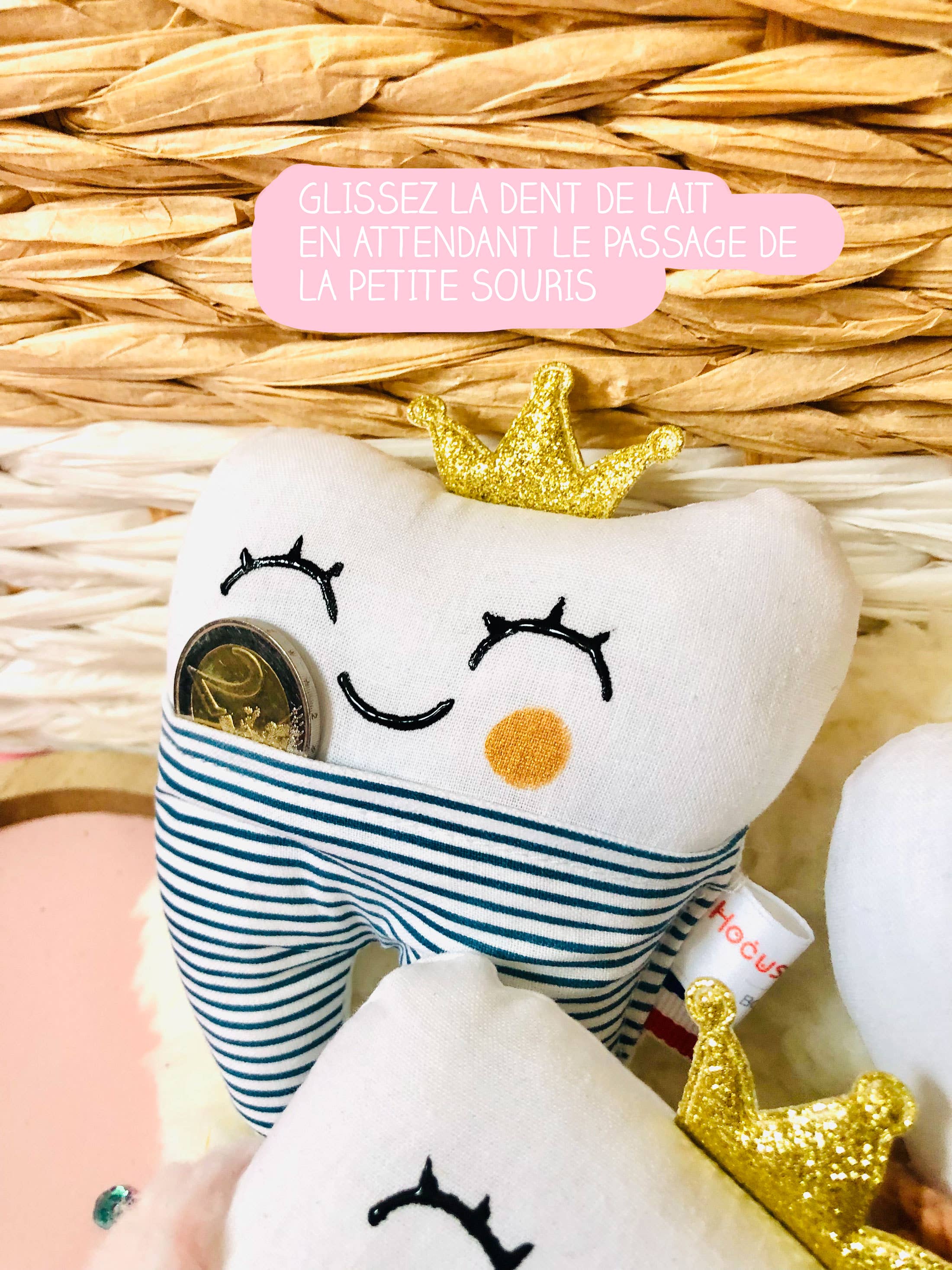 Hocus Pocus Happy - Wholesale Tooth fairy pillow – Child - Baby tooth box, pouch, gift for children and birth10