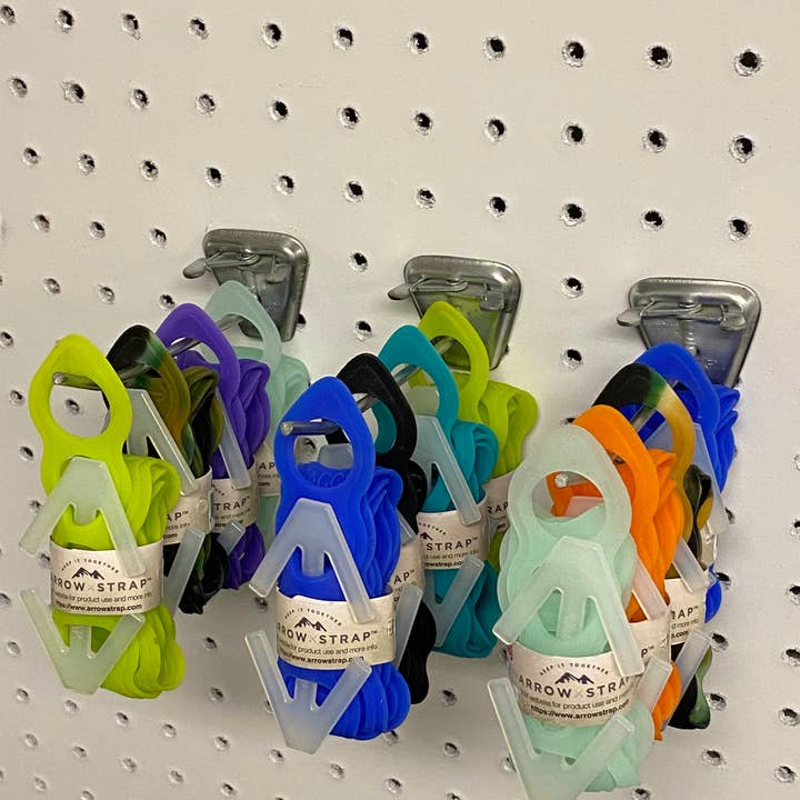 ArrowStrap - Wholesale Retailer Display - Home & Living - .A - Box of 32 straps w/ Barcode Labels2