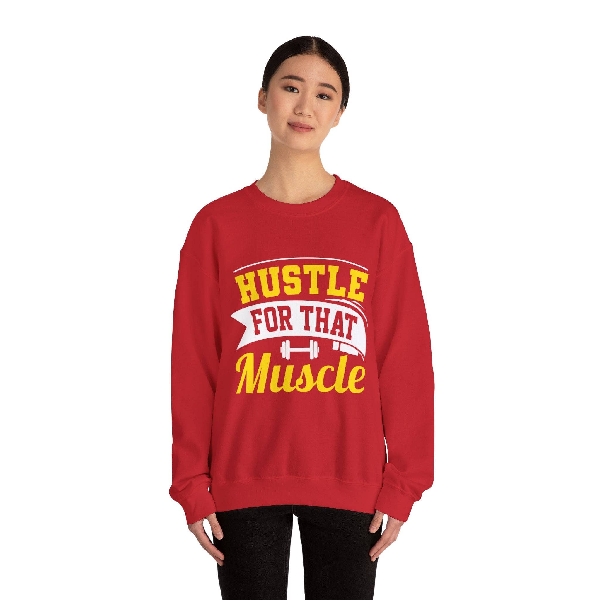 RC'nSONS - Wholesale Graphic Sweatshirt - Unisex - Hustle For That Muscle Unisex Sweatshirt9