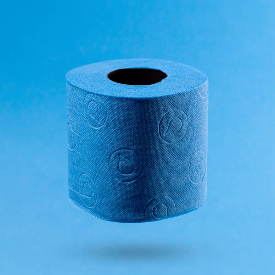 Renova - Wholesale Toilet Paper - Blue Toilet Paper Crystal 2Rolls1