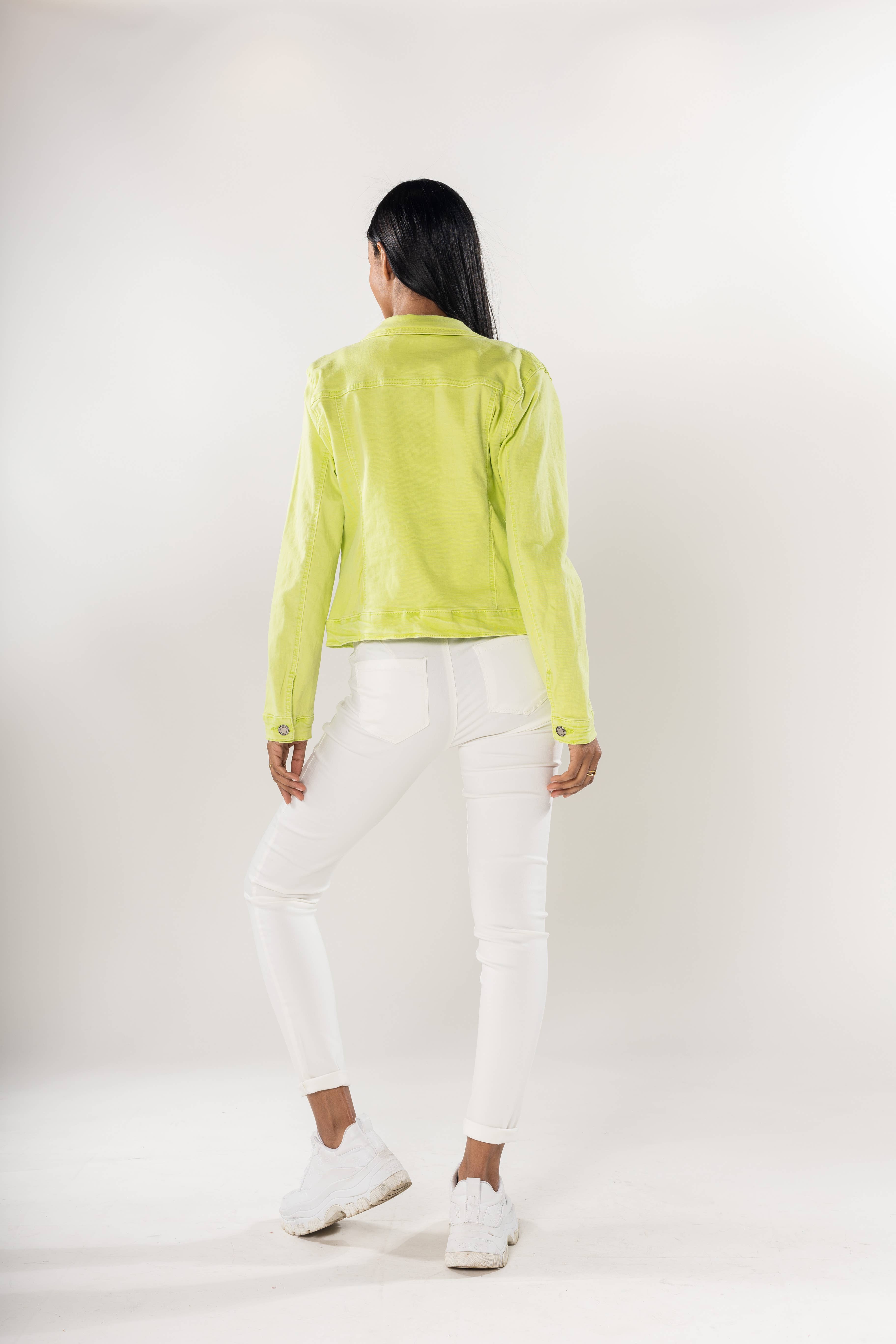 Nina Carter - Wholesale Jas - Dames - Stretch nauwsluitend jack kleur J212A23