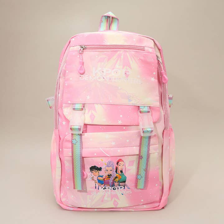 Kids KPOP Demon Hunters HUNTRIX School Backpack for wholesale by Sensibling Corp.