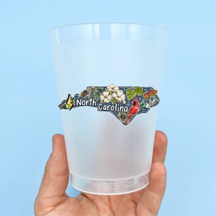 North Carolina State Favoriten Partybecher-Set Trinkgeschirr für den Großhandel von Home Malone