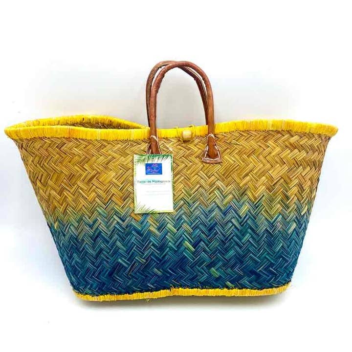 LINETA - Wholesale Beach Bag - Madagascar basket1
