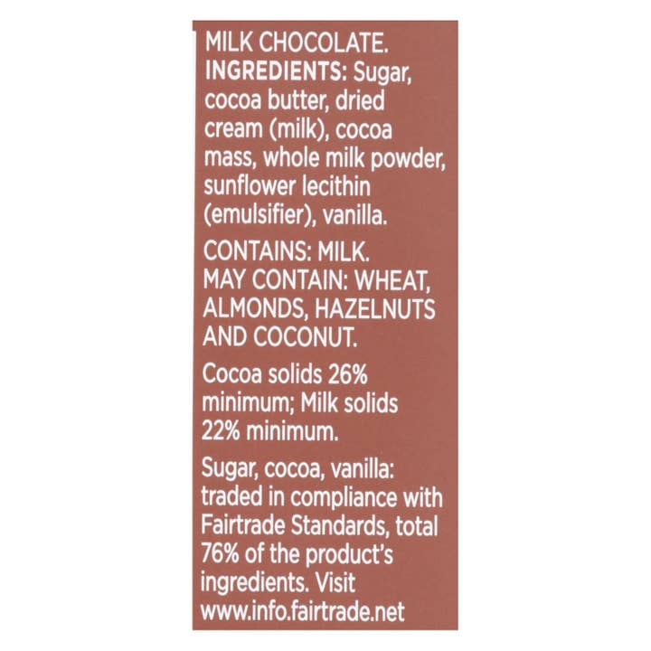 Ware Spark - Wholesale Chocolate Bar - Divine - Bar Milk Chocolate - Case Of 12 - 3 Oz1