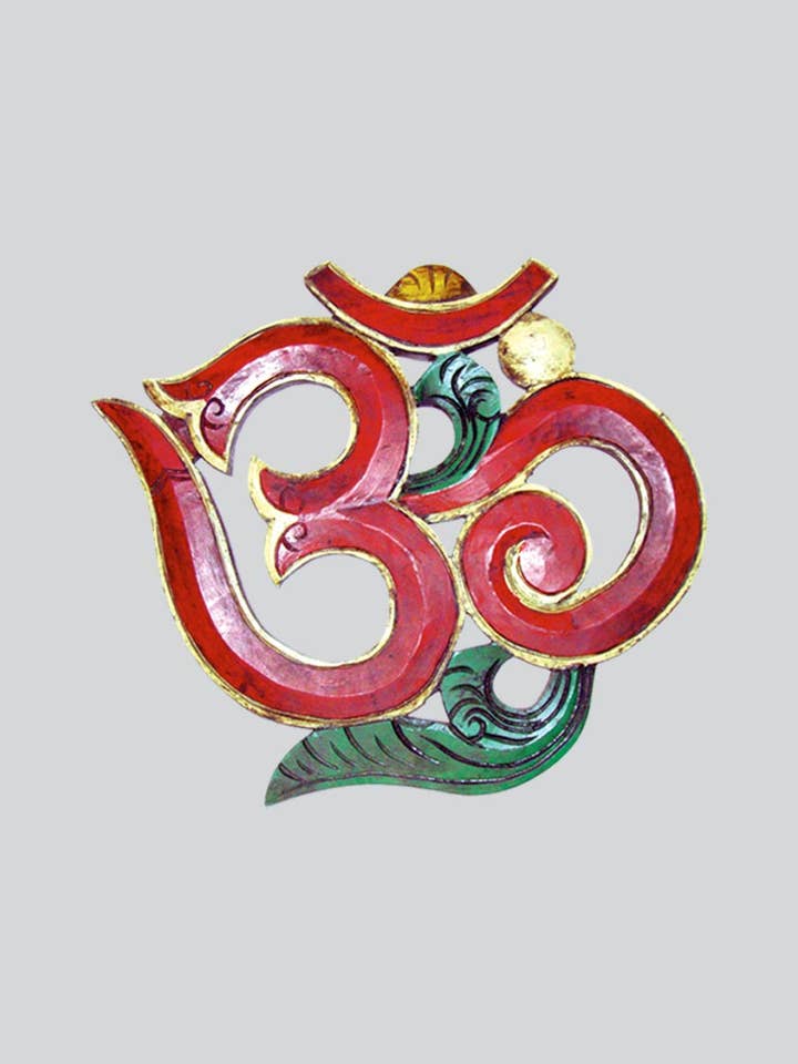 OM Väggbonad trä (OM-11) för wholesale av Kathmandu Imports