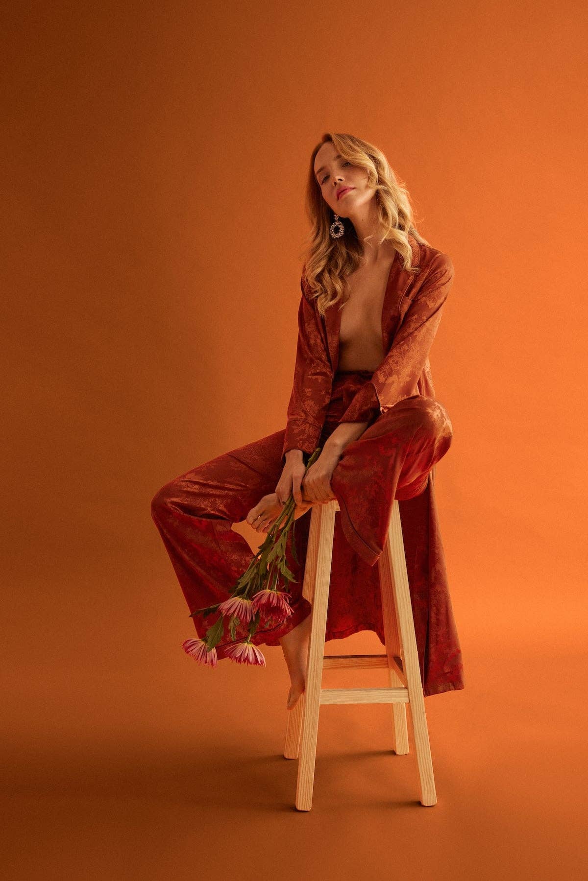 Bruna – Engroshandel Bukser - Dame – Kumi Rust Bukser · Wisteria ·