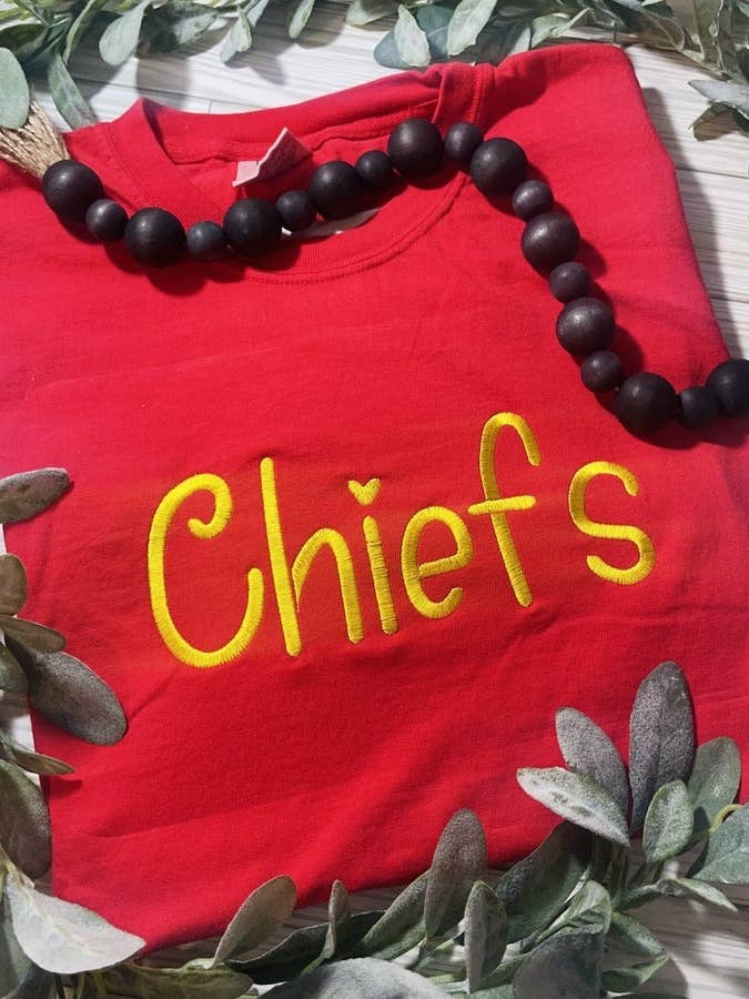 Chiefs (Embroidered Shirt) for wholesale by 1/2 Penny Wholesale