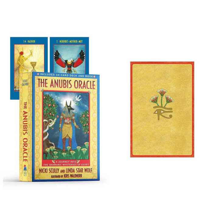 Simon & Schuster - Wholesale Tarot Cards - Anubis Oracle by Nicki Scully5