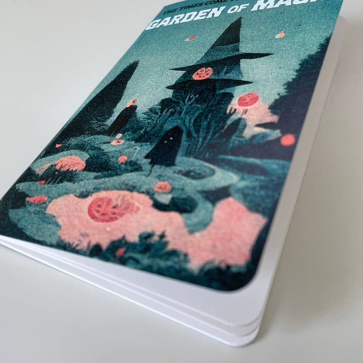 Justin Ryan Books - Wholesale Notebook - Garden of Magic Notebook/Journal - Witch Themed1