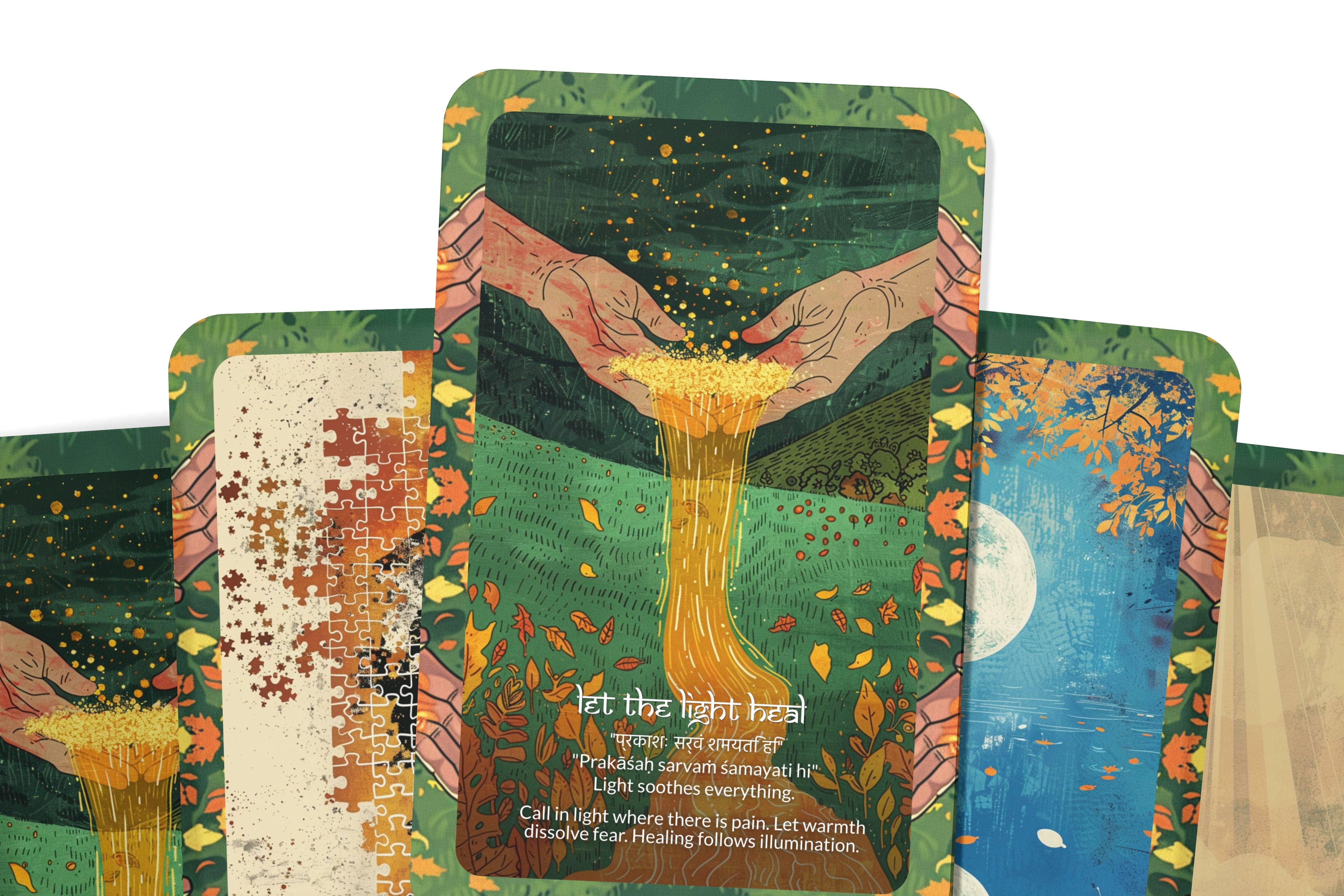 IBIZA TAROT – wholesale Tarot-kort – Healing Mantra – ett orakelkort för återhämtning – 22 orakelkort – återvändande till helhet3