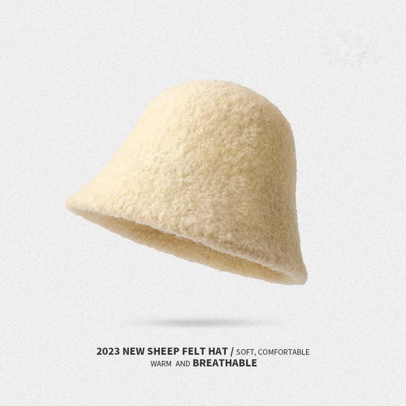 Funkyrel® Atzbranding Limited - Wholesale Bucket Hat - Women's - Haila - Elegant Bucket Hat for Fall and Winter2