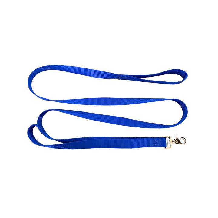 1" Nylon Leash, 4' or 6' WITH TRAFFIC HANDLE for wholesale by Barleywood Designs