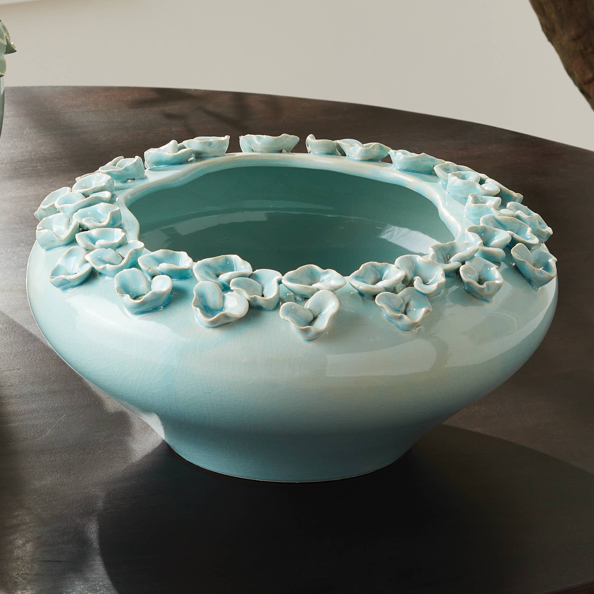 Napa Home & Garden - Wholesale Decorative Plate/Dish/Bowl - Petite Fleur Decorative Bowl, Blue3