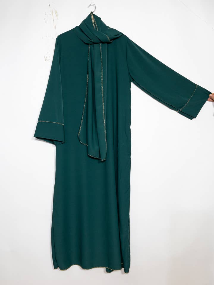 IDEAL OUTFIT - Wholesale Kaftan - Women's - Medina silk abaya for women ref:2377pk3