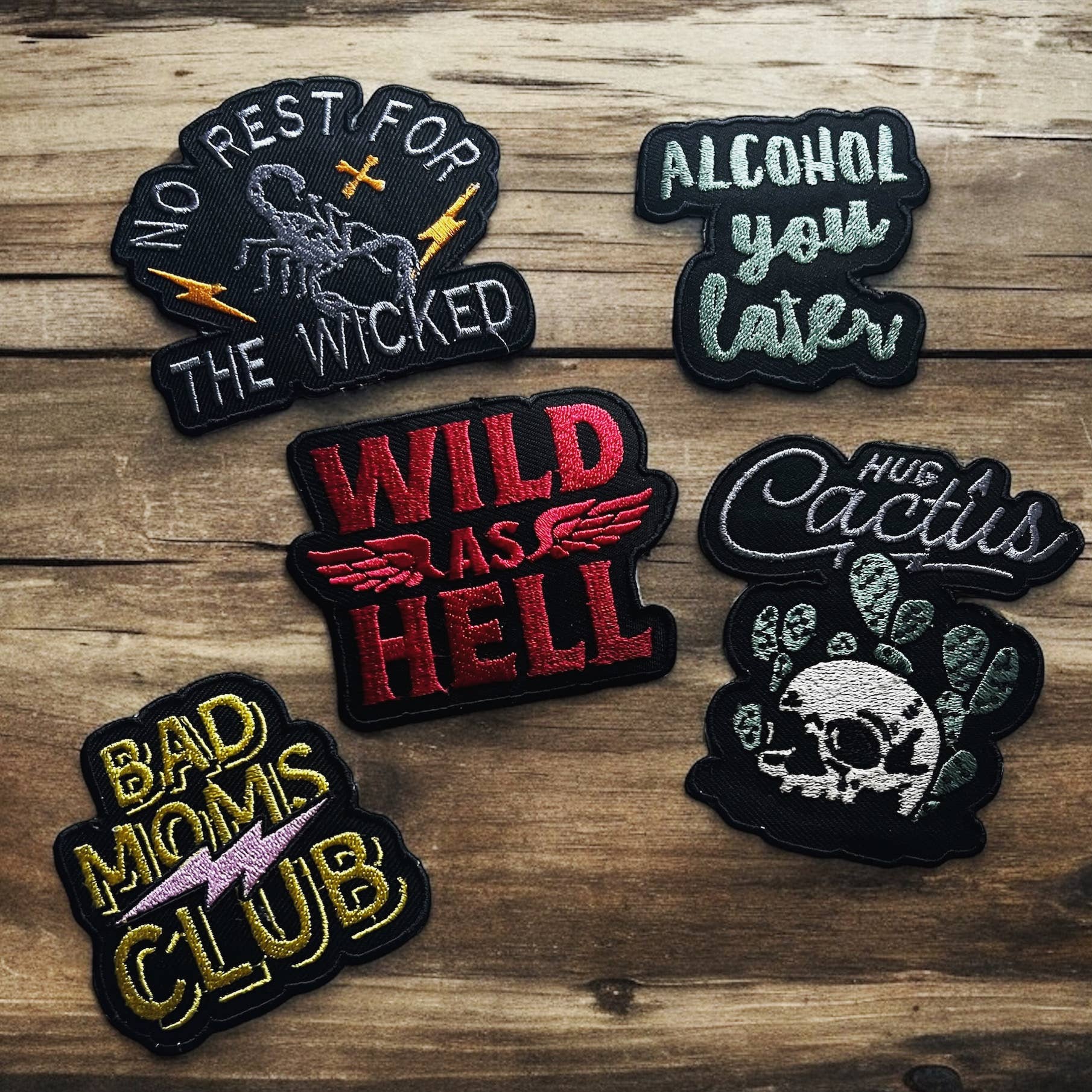 Renewed  Designs - Venta al por mayor Parches - Alcohol You Later Parche2