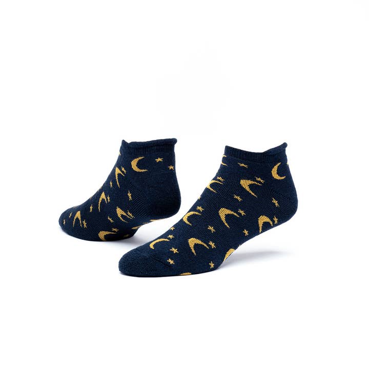 Maggie's Organics - Wholesale Socks - Unisex - Organic Cotton Tab Footie Socks - Pattern4