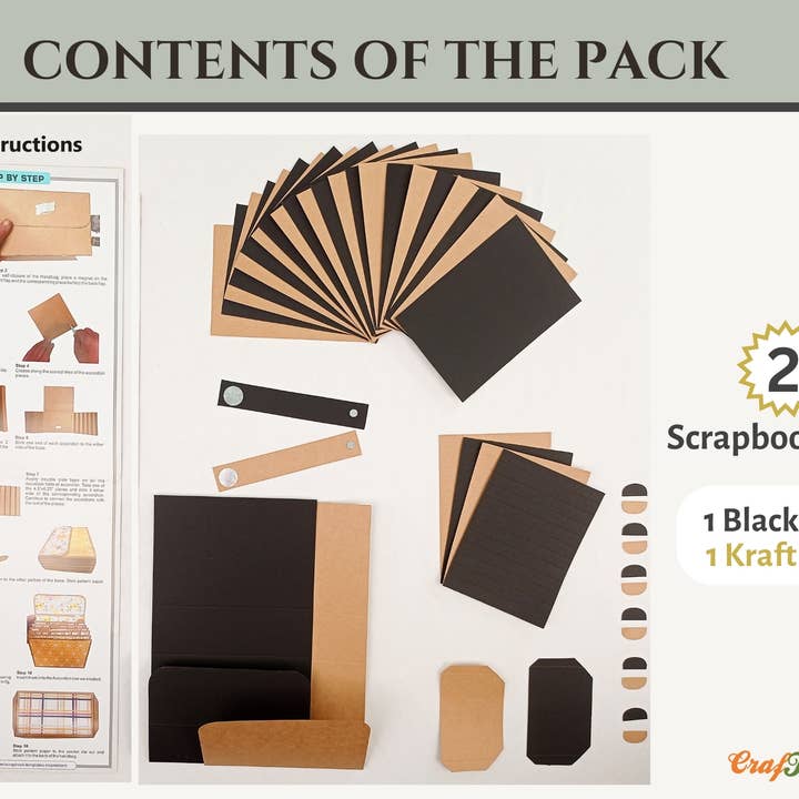 CrafTreat - Wholesale Scrapbook - CrafTreat Handbag GiftBag DIY Scrapbook Templates for Photo Album2