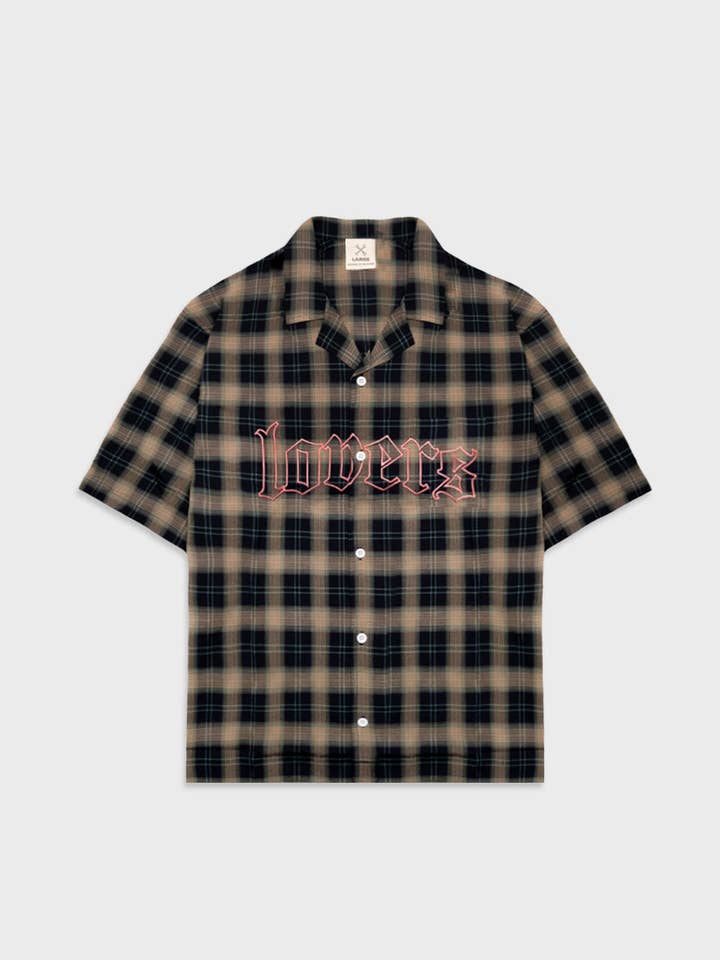 Lovers Check Bowlo - Olive for wholesale by Billy Bones Club