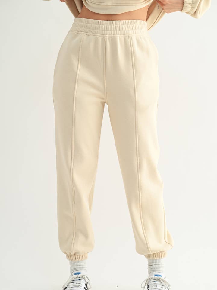 Mono B - Wholesale Athletic Sweatpants/Joggers - Women's - Brushed Fleece Sweatpants