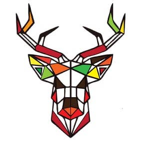 CCA72 GRAPHIC DEER for wholesale by IDEPONGES